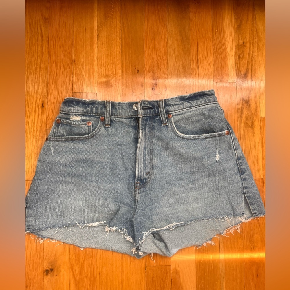 Abercrombie Curve Love Denim Shorts